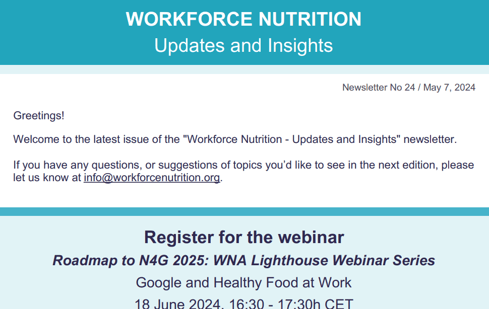 Workforce Nutrition Alliance Logo