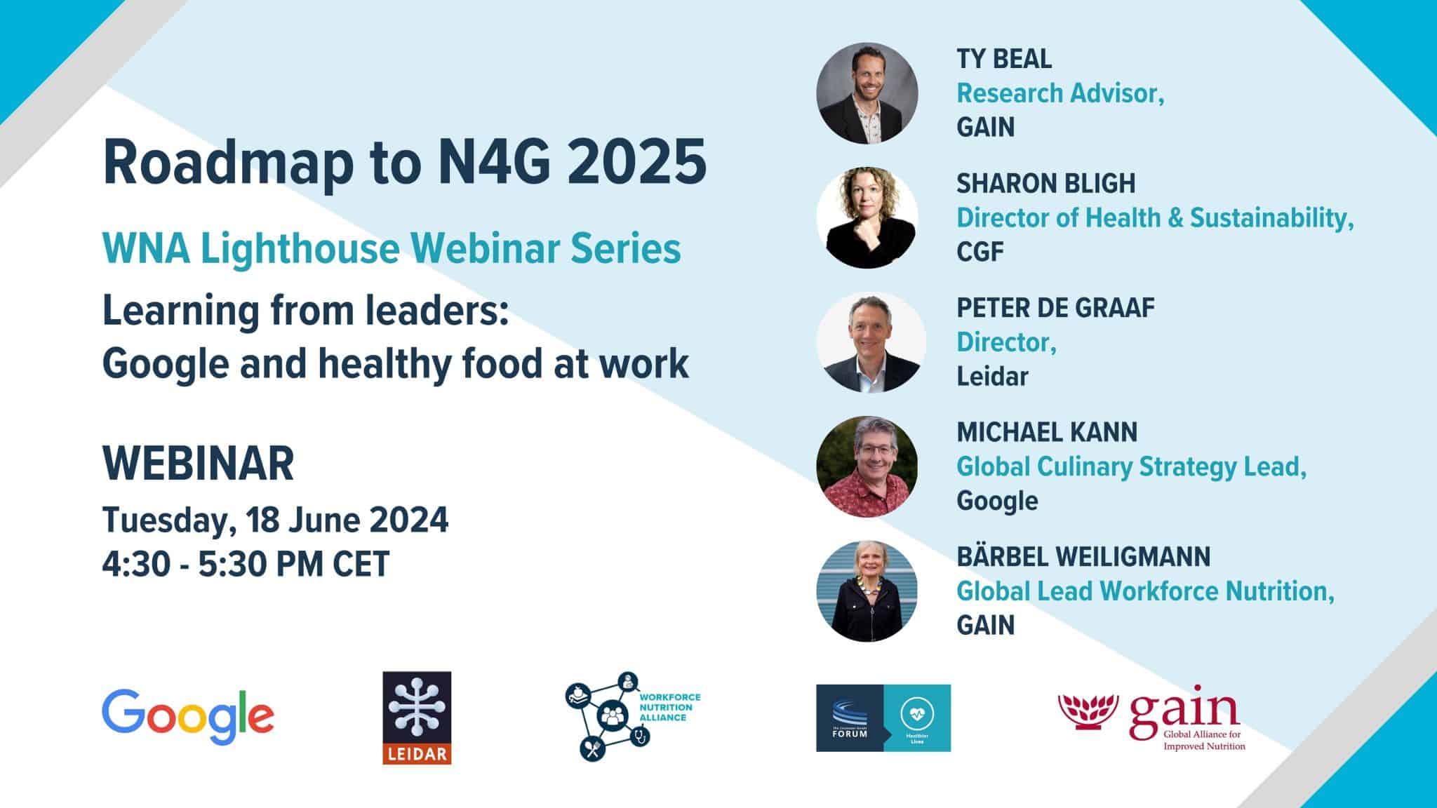 Workforce Nutrition Alliance Webinar