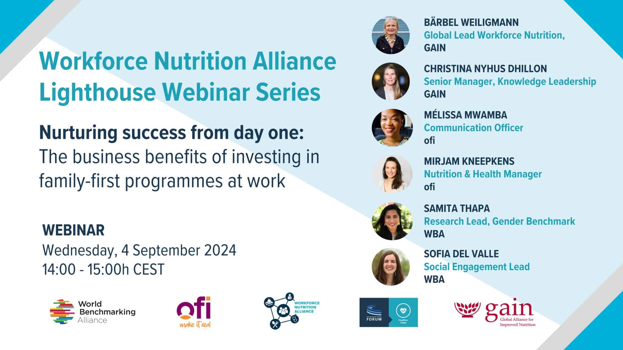 Workforce Nutrition Alliance Webinar