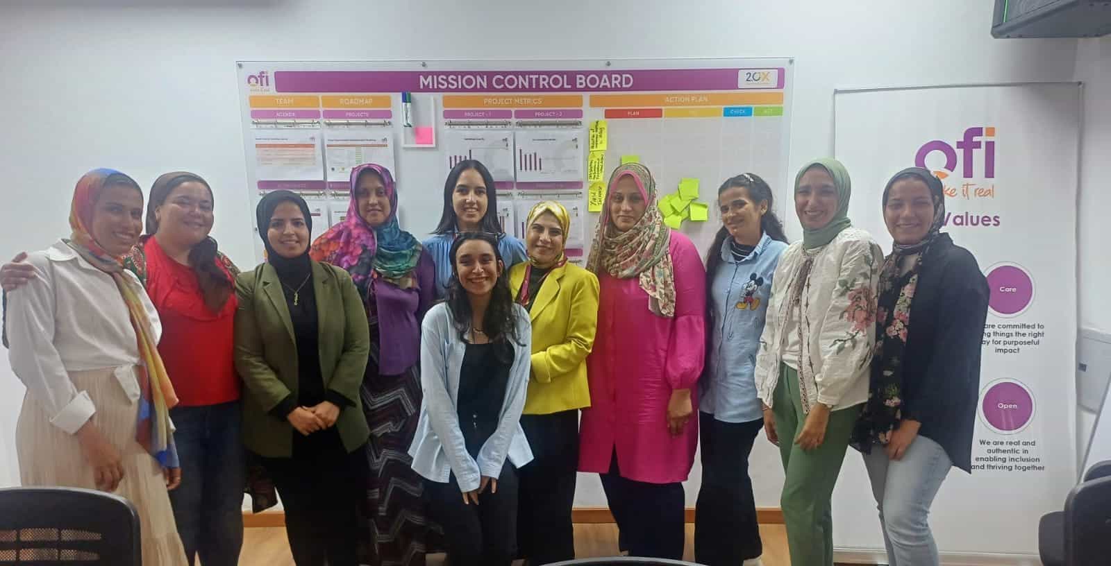 Group of diverse women at Workforce Nutrition Alliance meeting.